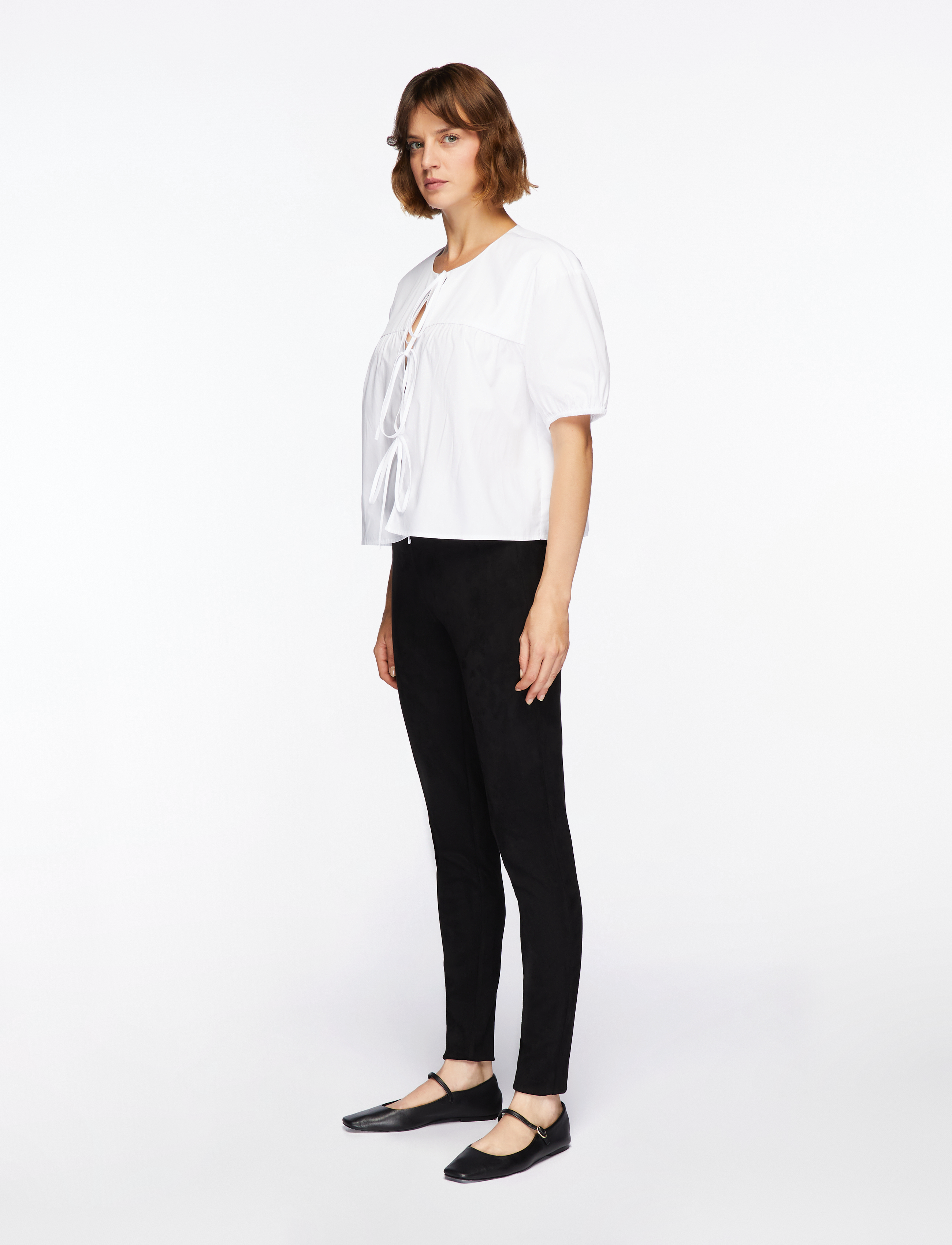 FREE/QUENT Fqlexie-Pa-Suede leggings dam – bild 3