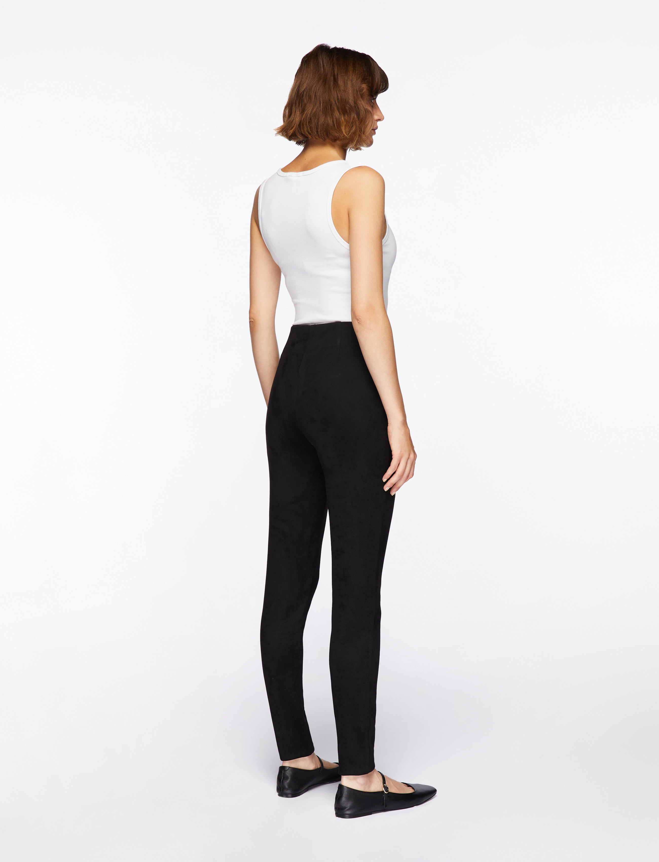 FREE/QUENT Fqlexie-Pa-Suede leggings dam – bild 4