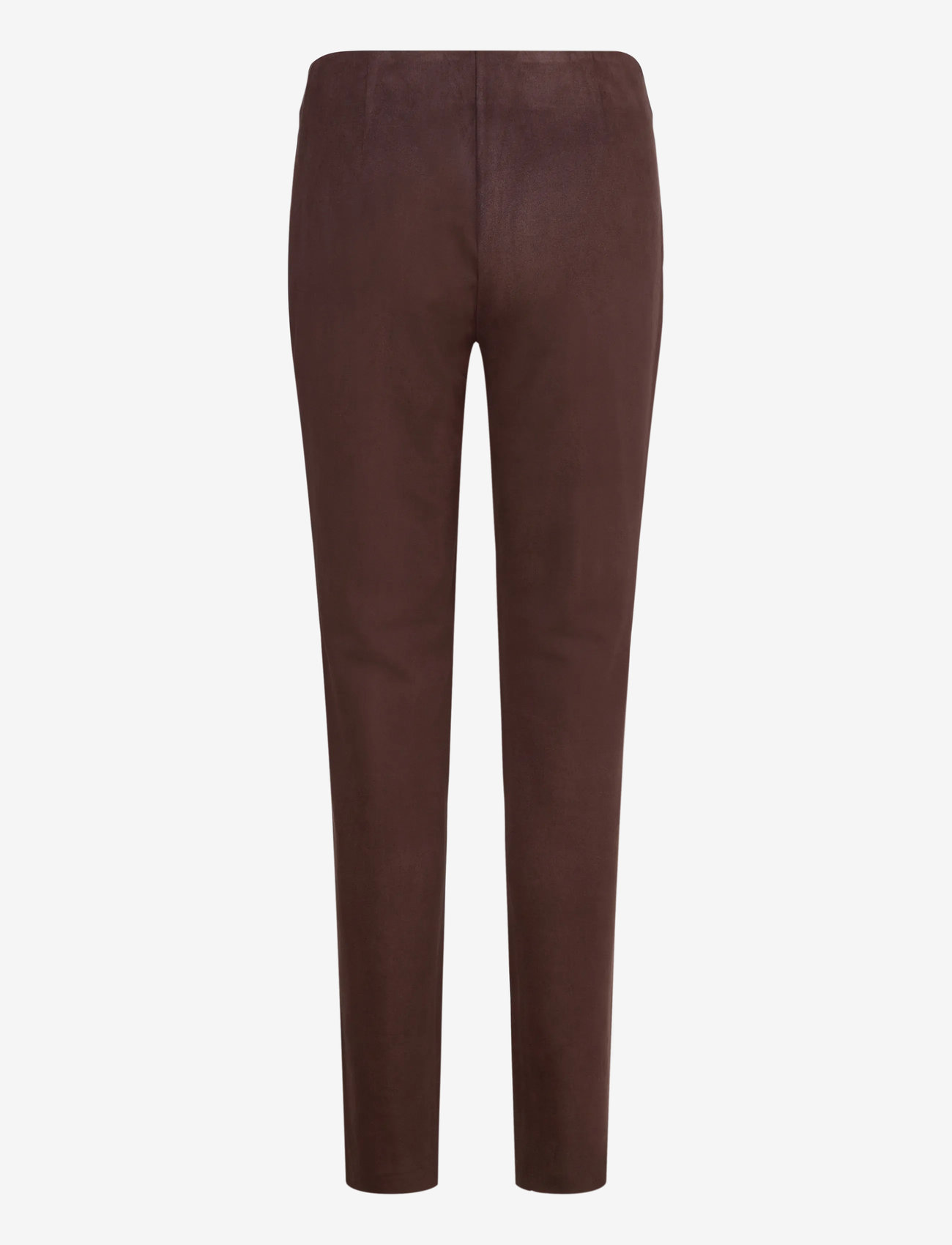 FREE/QUENT - FQLEXIE-PA-SUEDE - bukser med smalle ben - coffee bean - 1