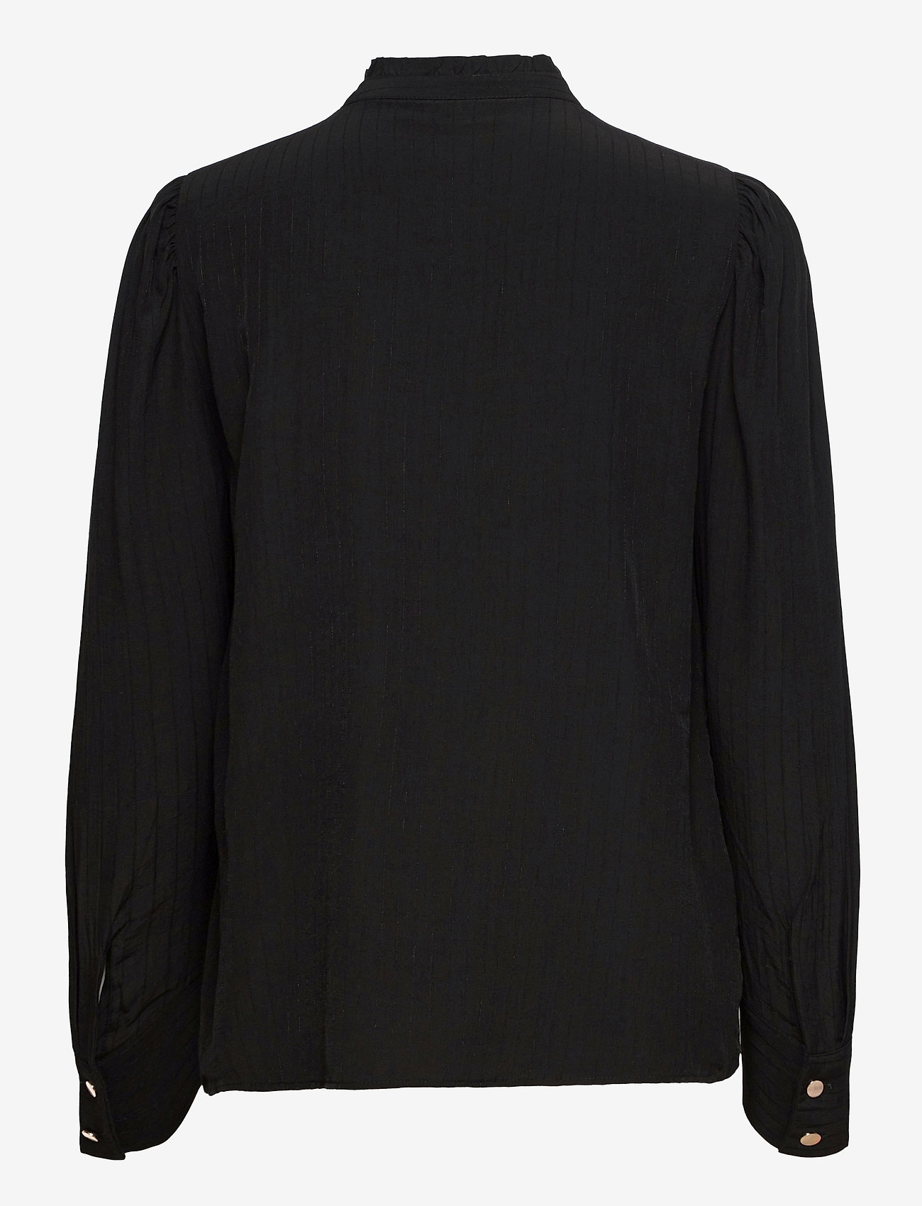 FREE/QUENT - FQAPRIL-SH - long-sleeved blouses - black - 1