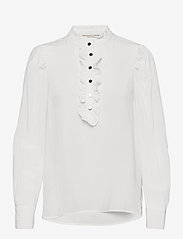 FREE/QUENT - FQAPRIL-SH - long-sleeved blouses - off-white - 0