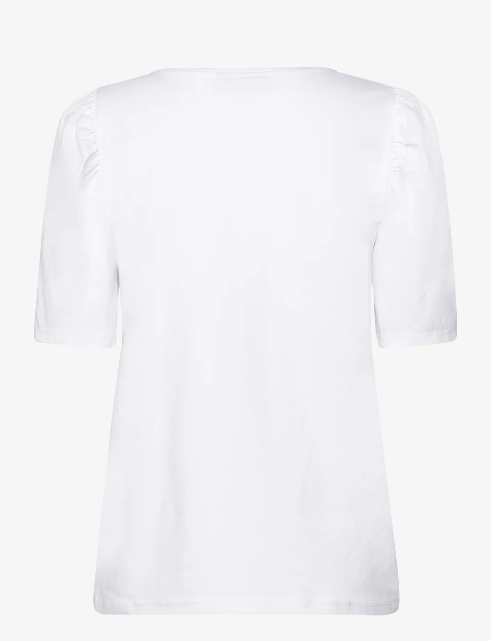 FREE/QUENT - FQFENJA-TEE-PUFF - t-shirts - brilliant white - 1