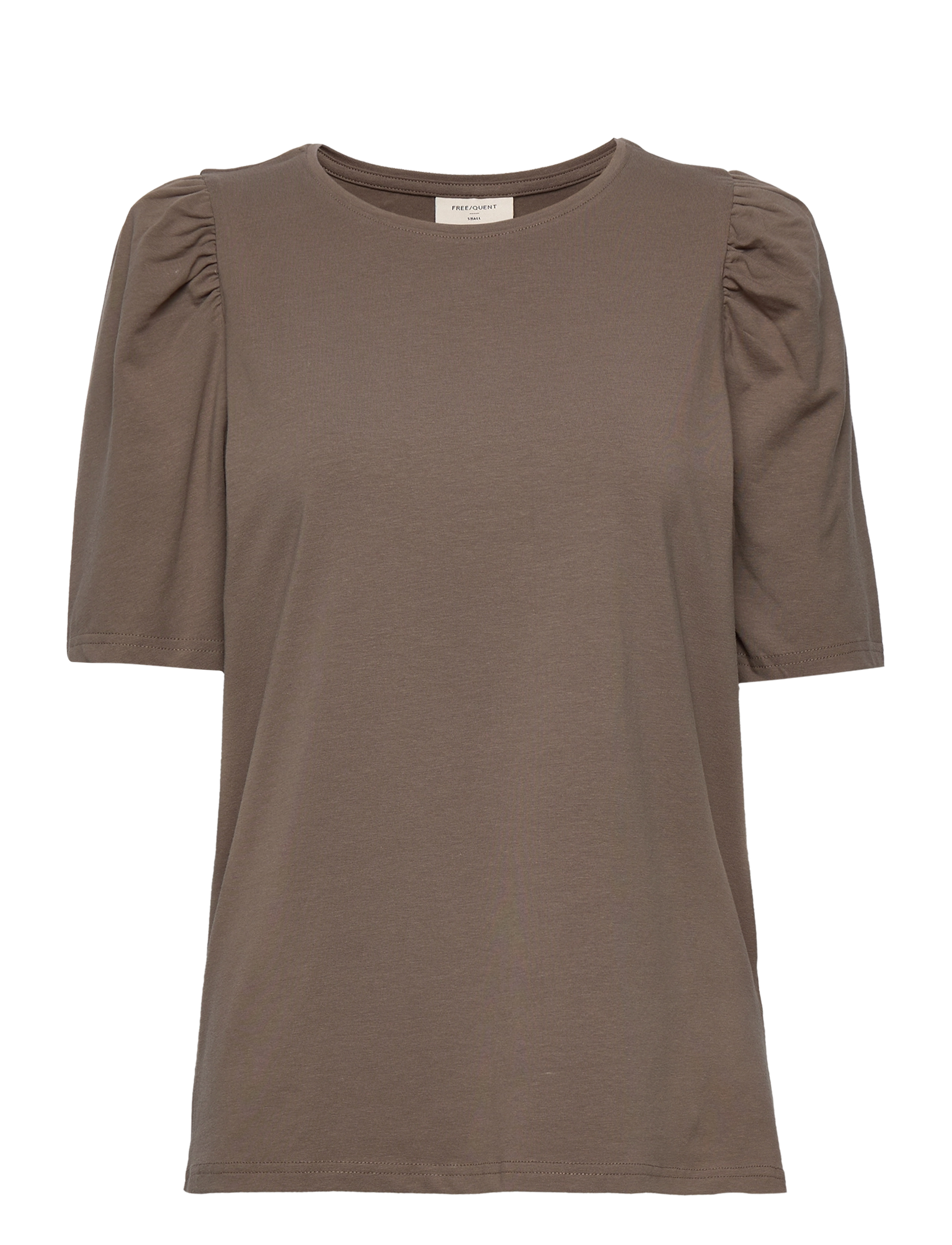 FREE/QUENT Fqfenja-Tee-Puff Braun - XS - Damen