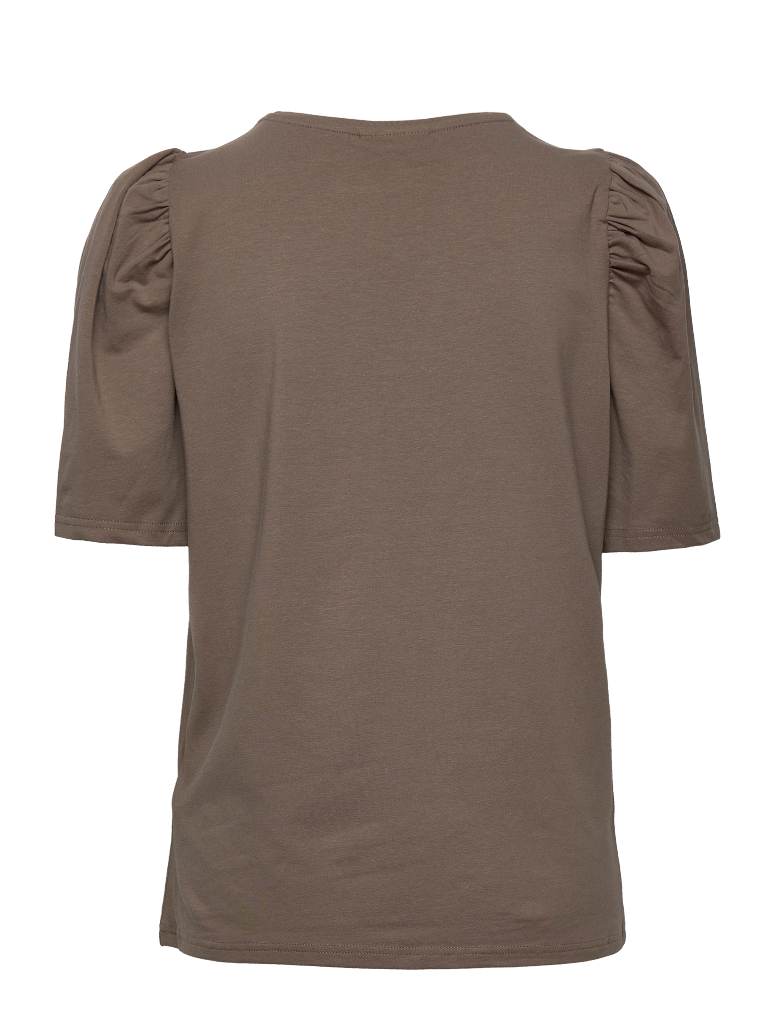 FREE/QUENT - FQFENJA-TEE-PUFF - t-shirts - morel - 1