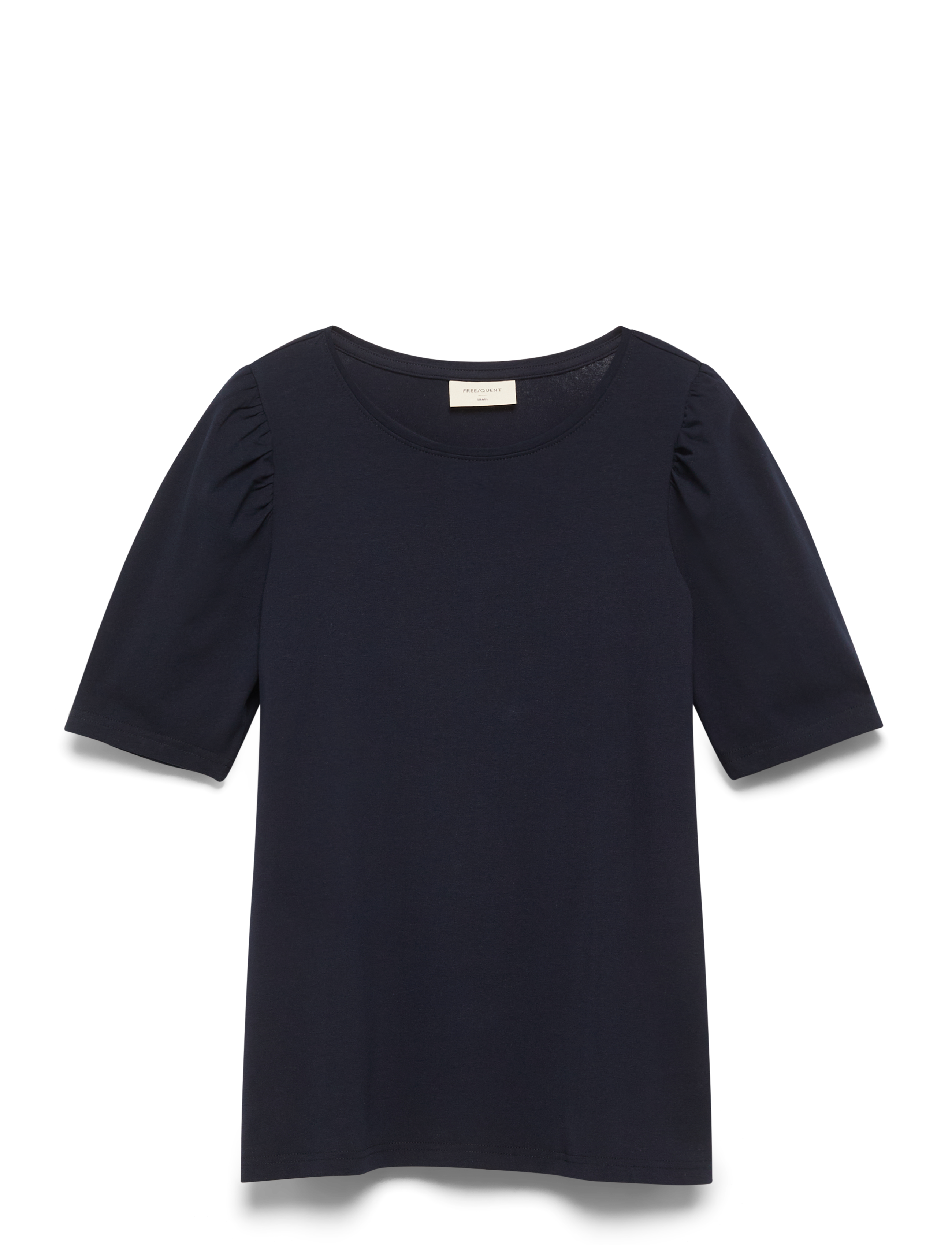 FREE/QUENT Fqfenja-Tee-Puff Schwarz - S - Damen