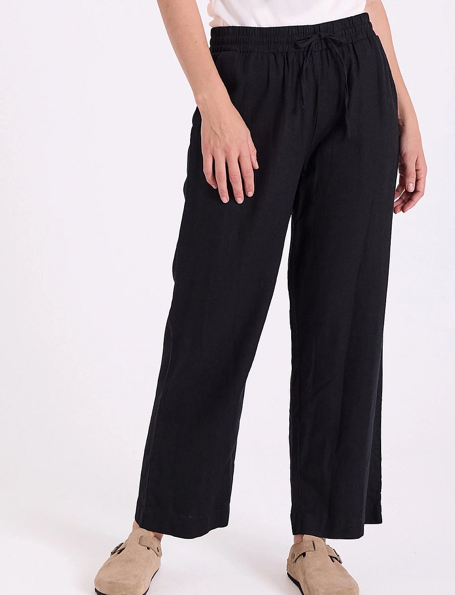 FREE/QUENT - FQLAVA-ANKLE-PA - linnebyxor - black - 3