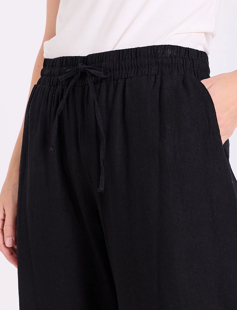 FREE/QUENT - FQLAVA-ANKLE-PA - hørbukser - black - 4