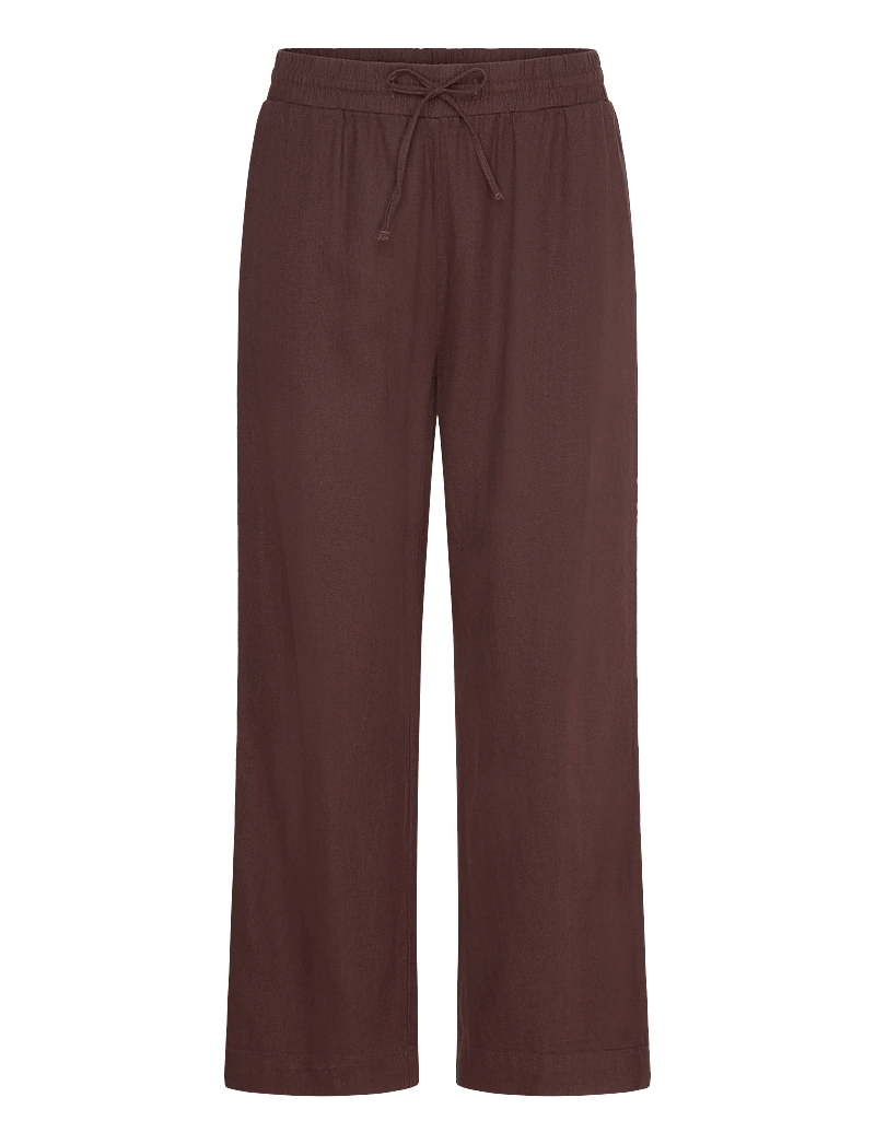 FREE/QUENT - FQLAVA-ANKLE-PA - hørbukser - coffee bean - 1