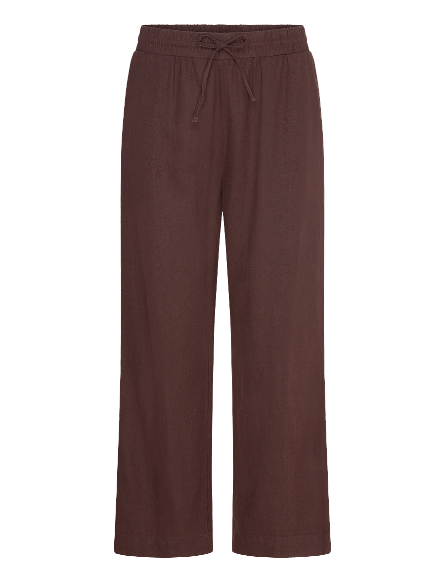 FREE/QUENT - FQLAVA-ANKLE-PA - hørbukser - coffee bean - 1