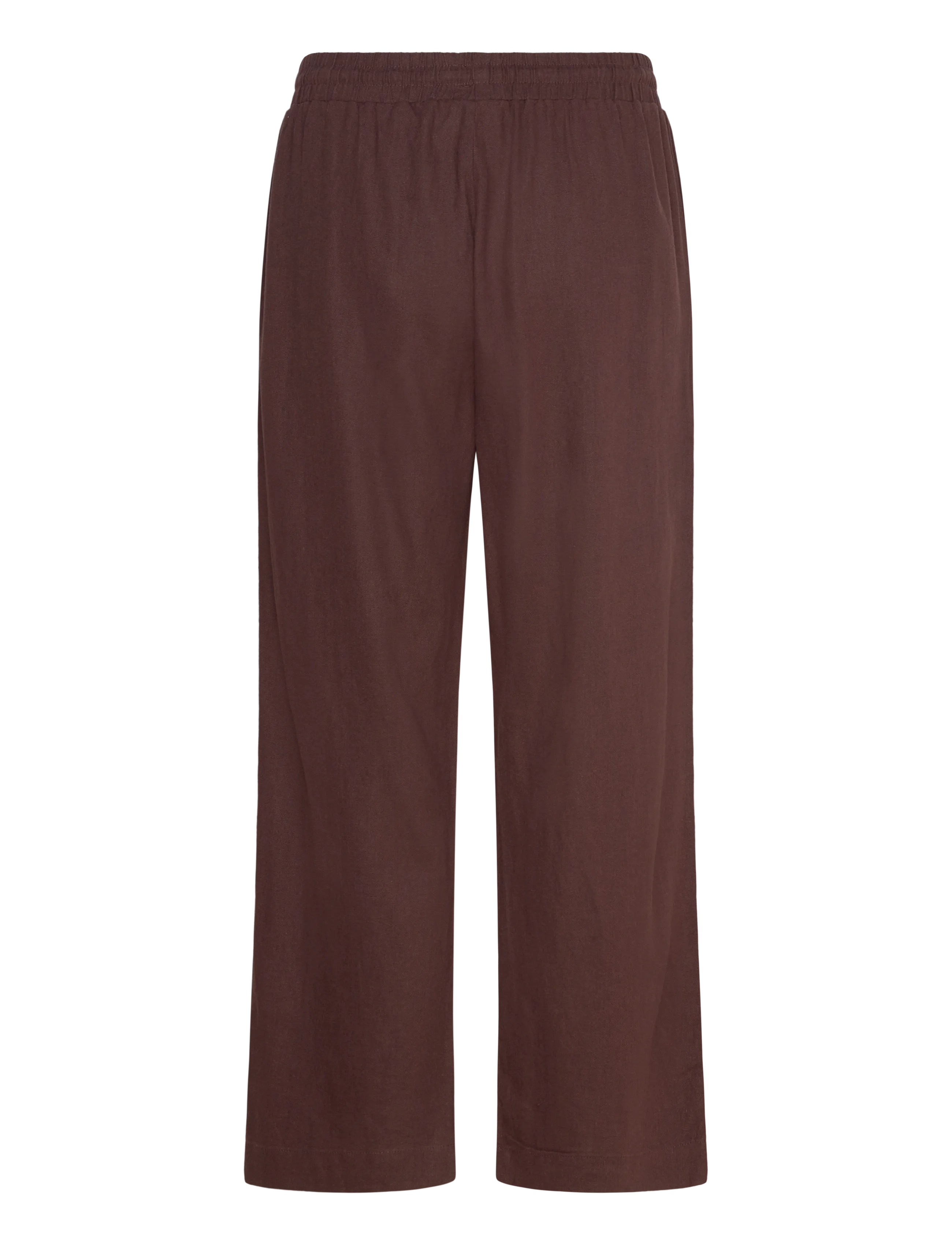 FREE/QUENT - FQLAVA-ANKLE-PA - leinenhosen - coffee bean - 2