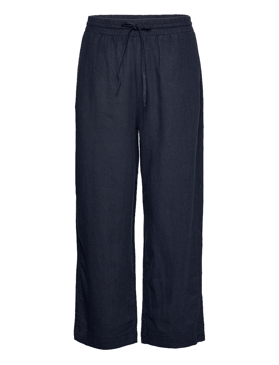 FREE/QUENT - FQLAVA-ANKLE-PA - hørbukser - navy blazer - 0