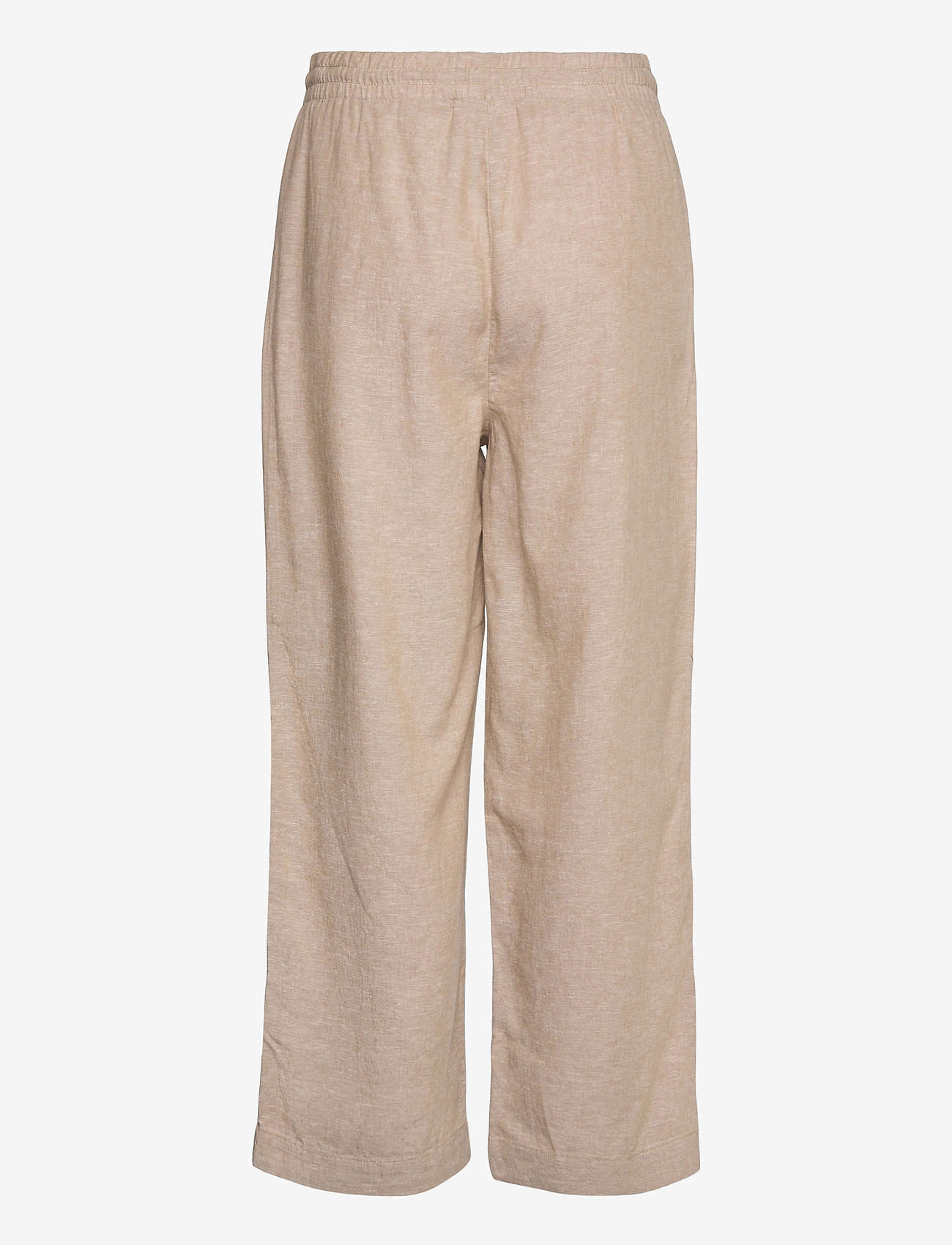 FREE/QUENT - FQLAVA-ANKLE-PA - linased püksid - sand melange - 2