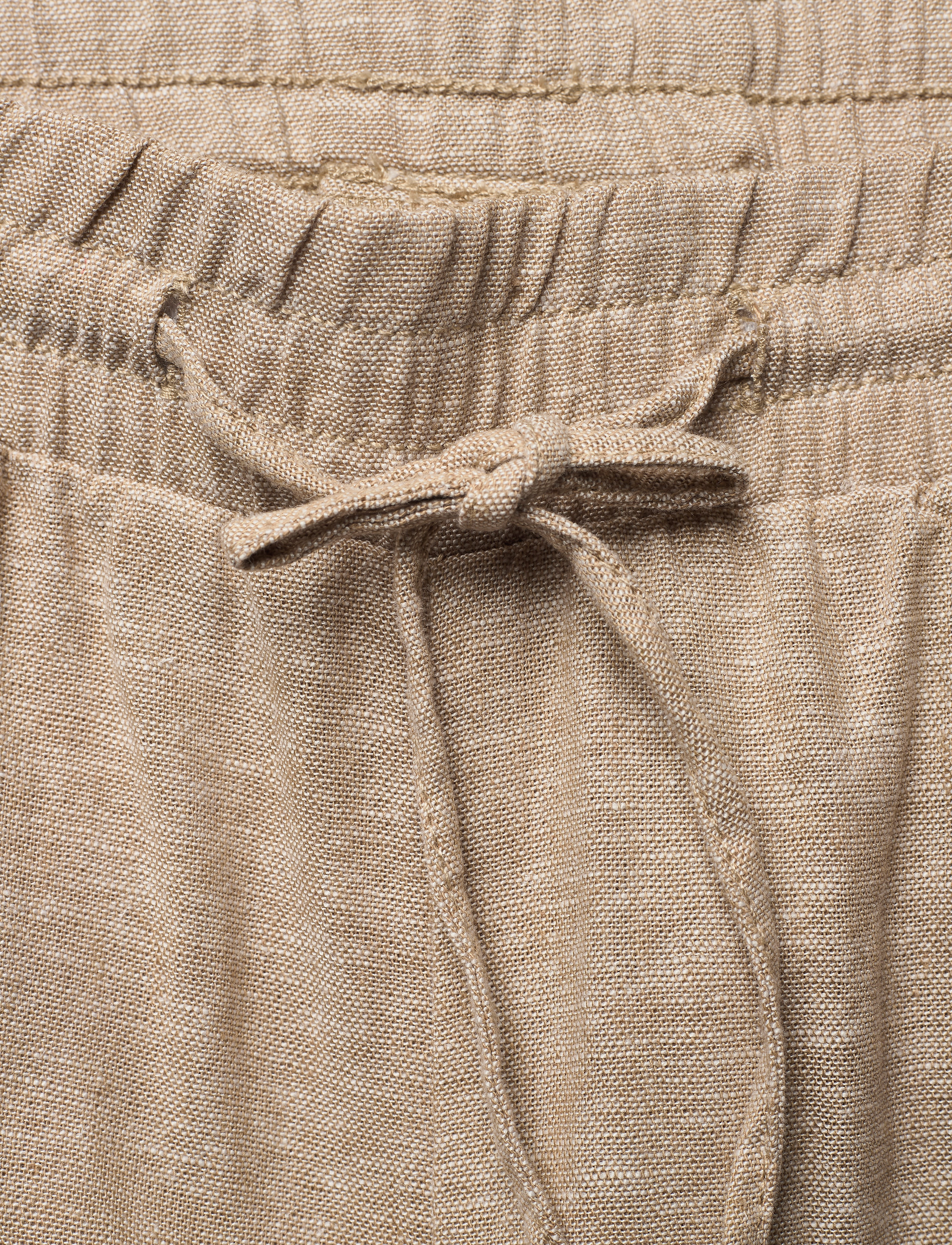 FREE/QUENT - FQLAVA-ANKLE-PA - linen trousers - sand melange - 4