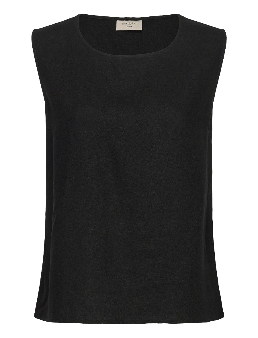 FREE/QUENT - FQLAVA-TO - Ärmlösa blusar - black - 0