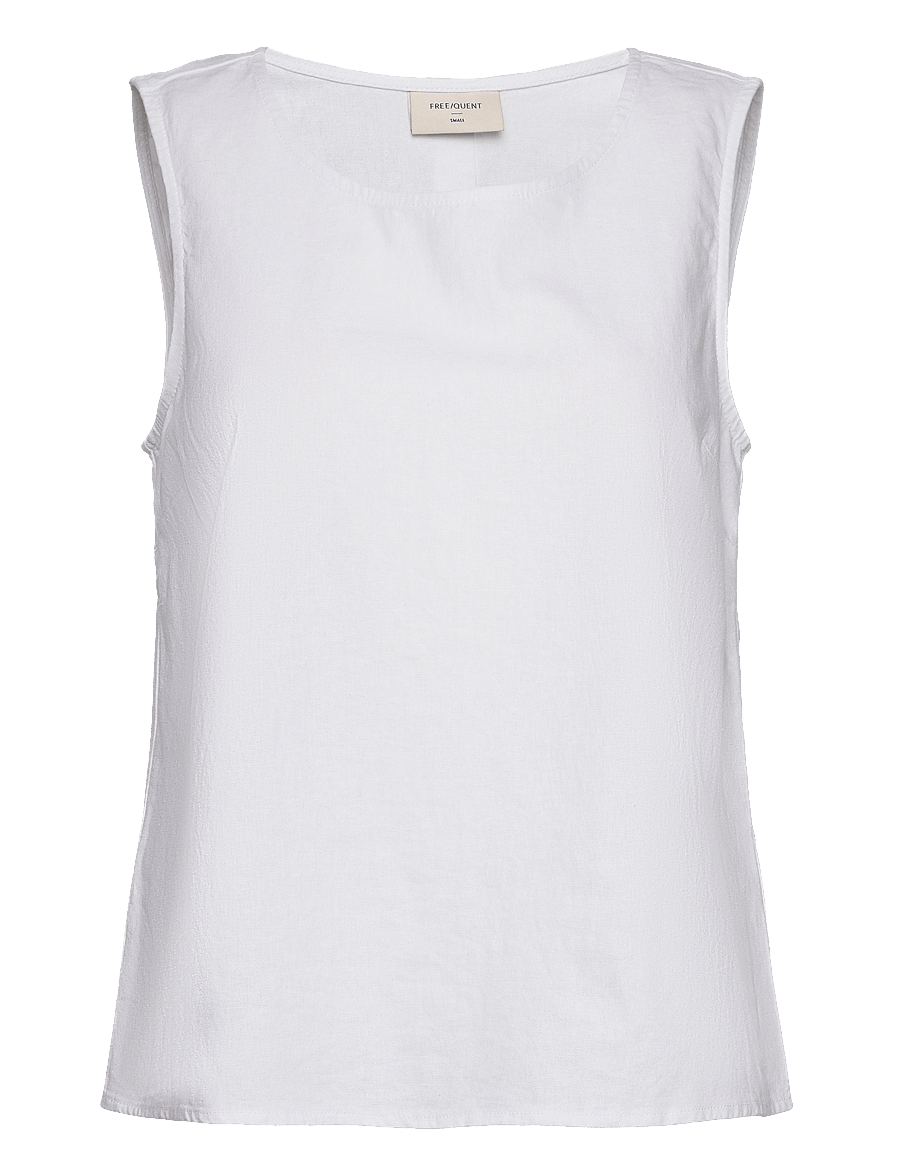 FREE/QUENT - FQLAVA-TO - varrukateta pluusid - brilliant white - 1