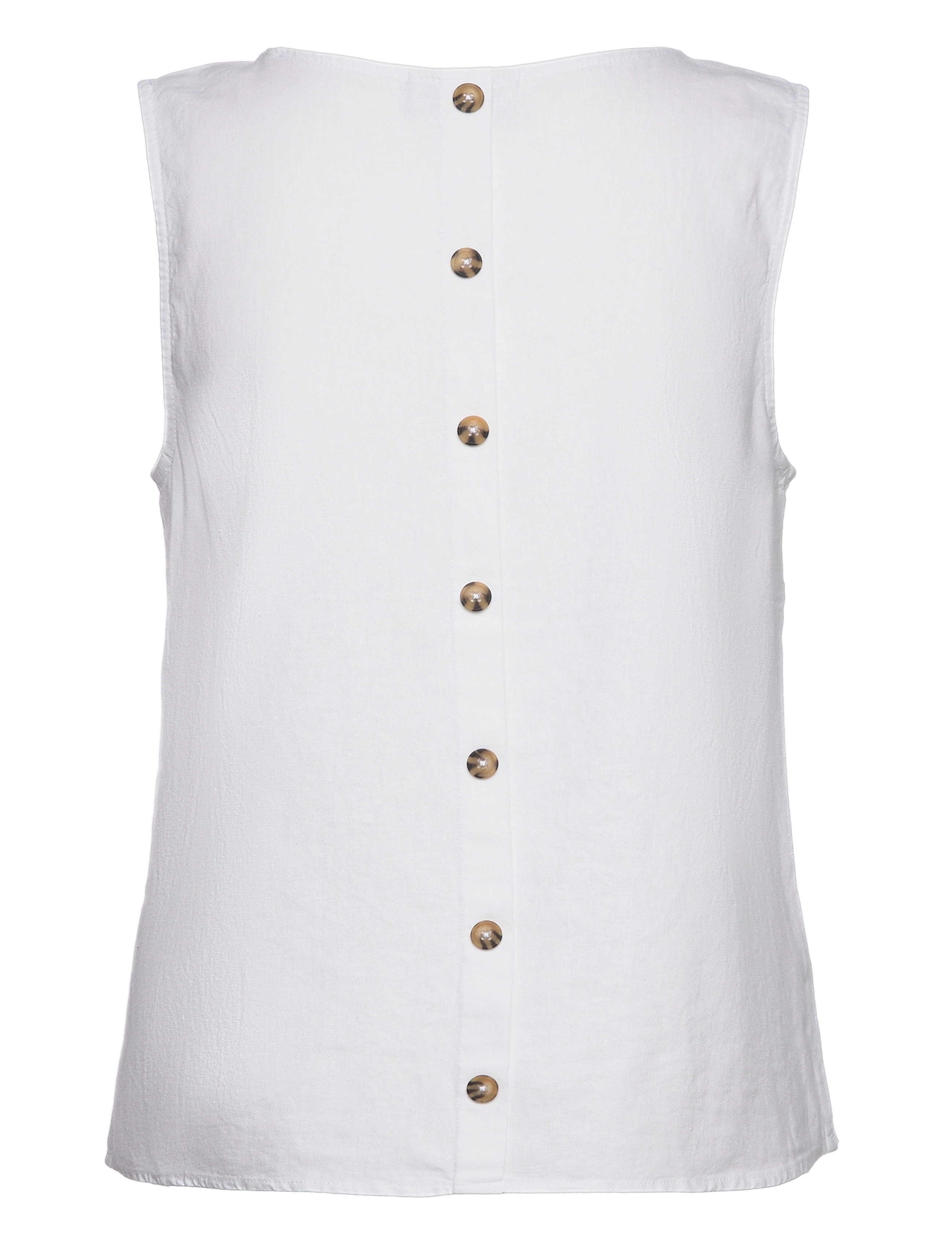 FREE/QUENT - FQLAVA-TO - sleeveless blouses - brilliant white - 2