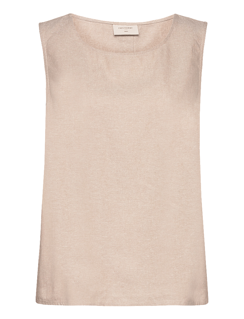 FREE/QUENT - FQLAVA-TO - Ärmellose blusen - sand melange - 1