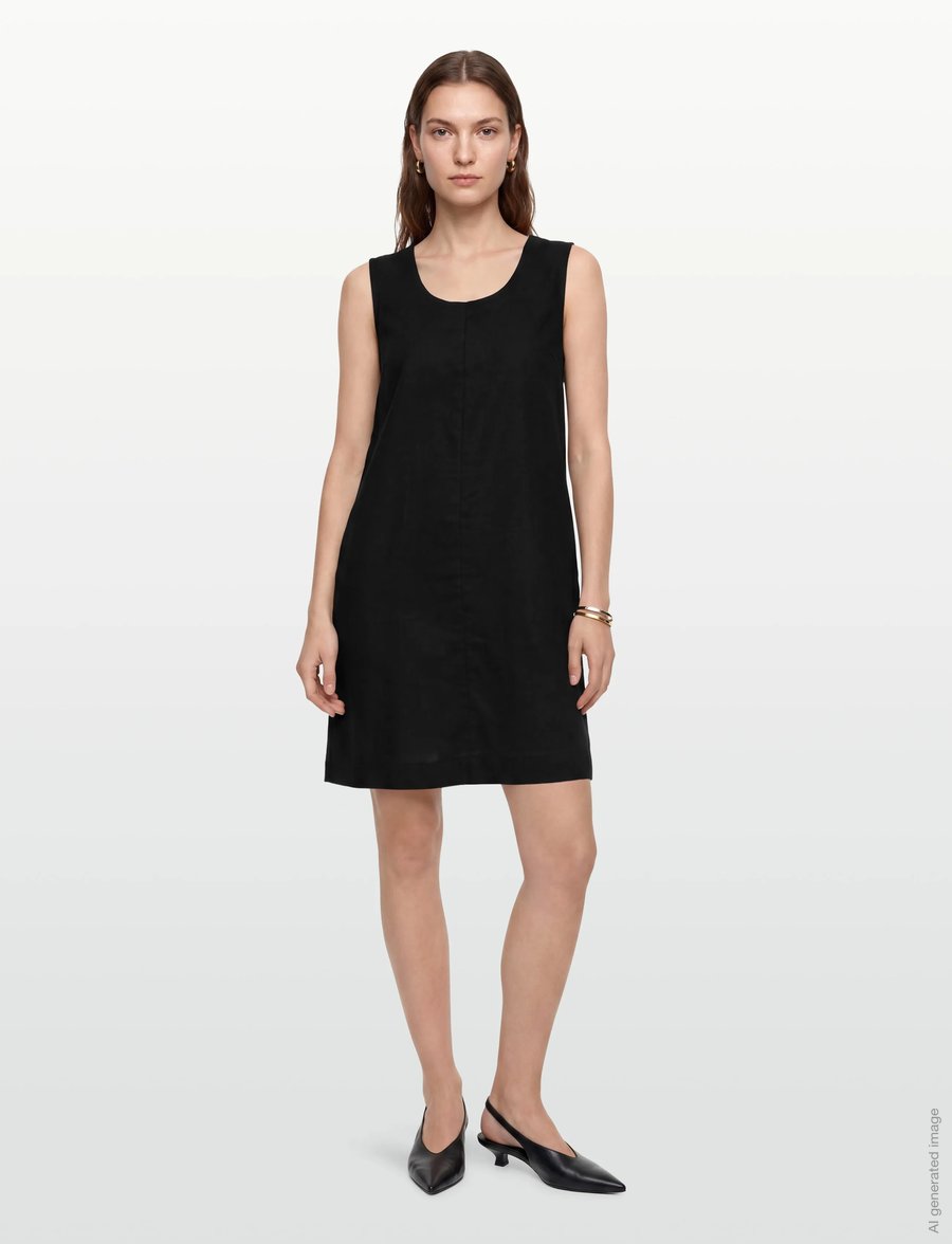 FREE/QUENT - FQLAVA-U-DR - kurze kleider - black - 0