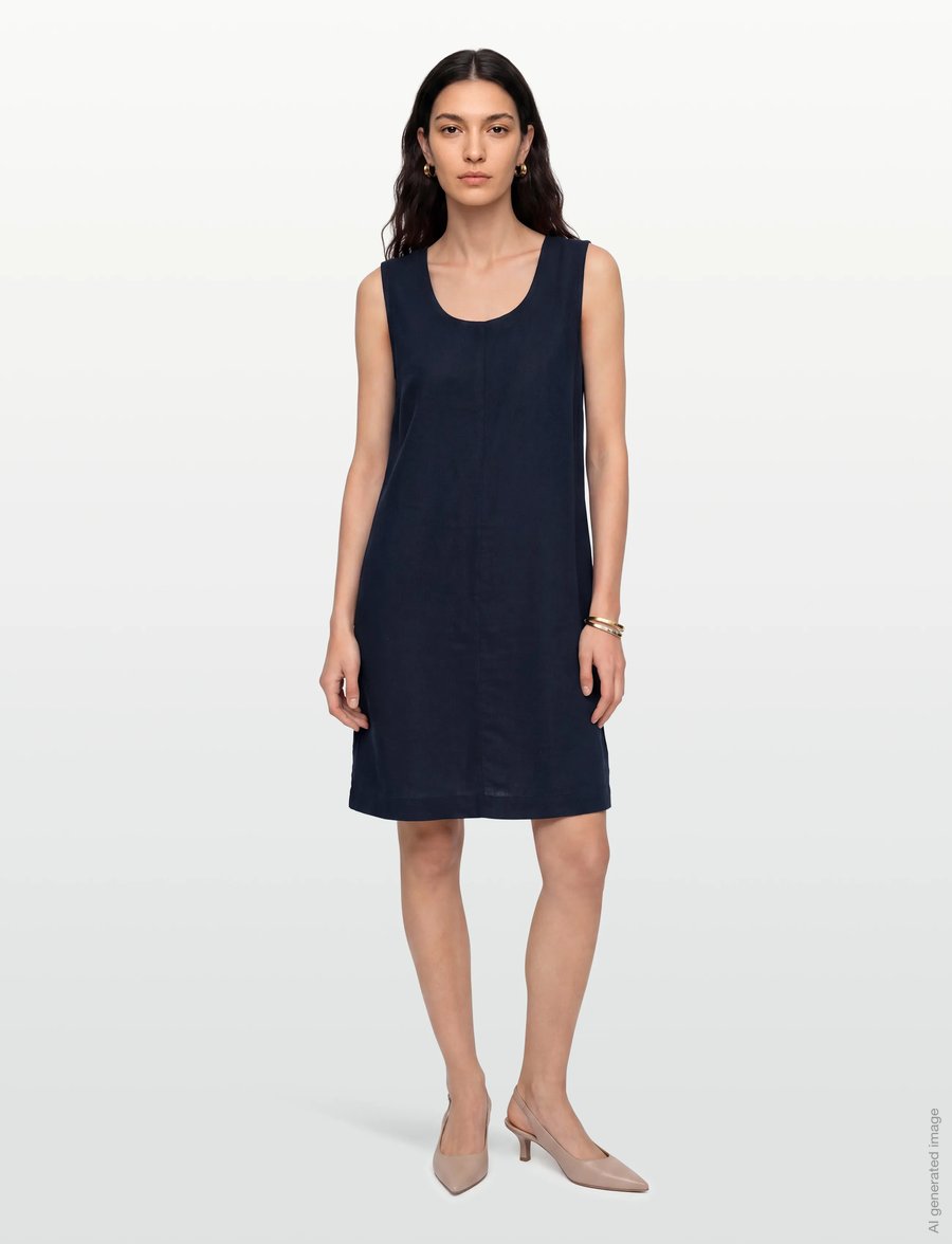 FREE/QUENT - FQLAVA-U-DR - lyhyet mekot - navy blazer - 0