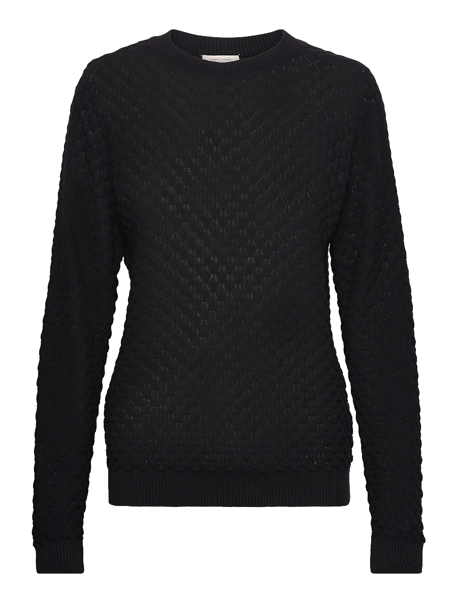 FREE/QUENT - FQDODO-PU-DIAMO - pullover - black - 0