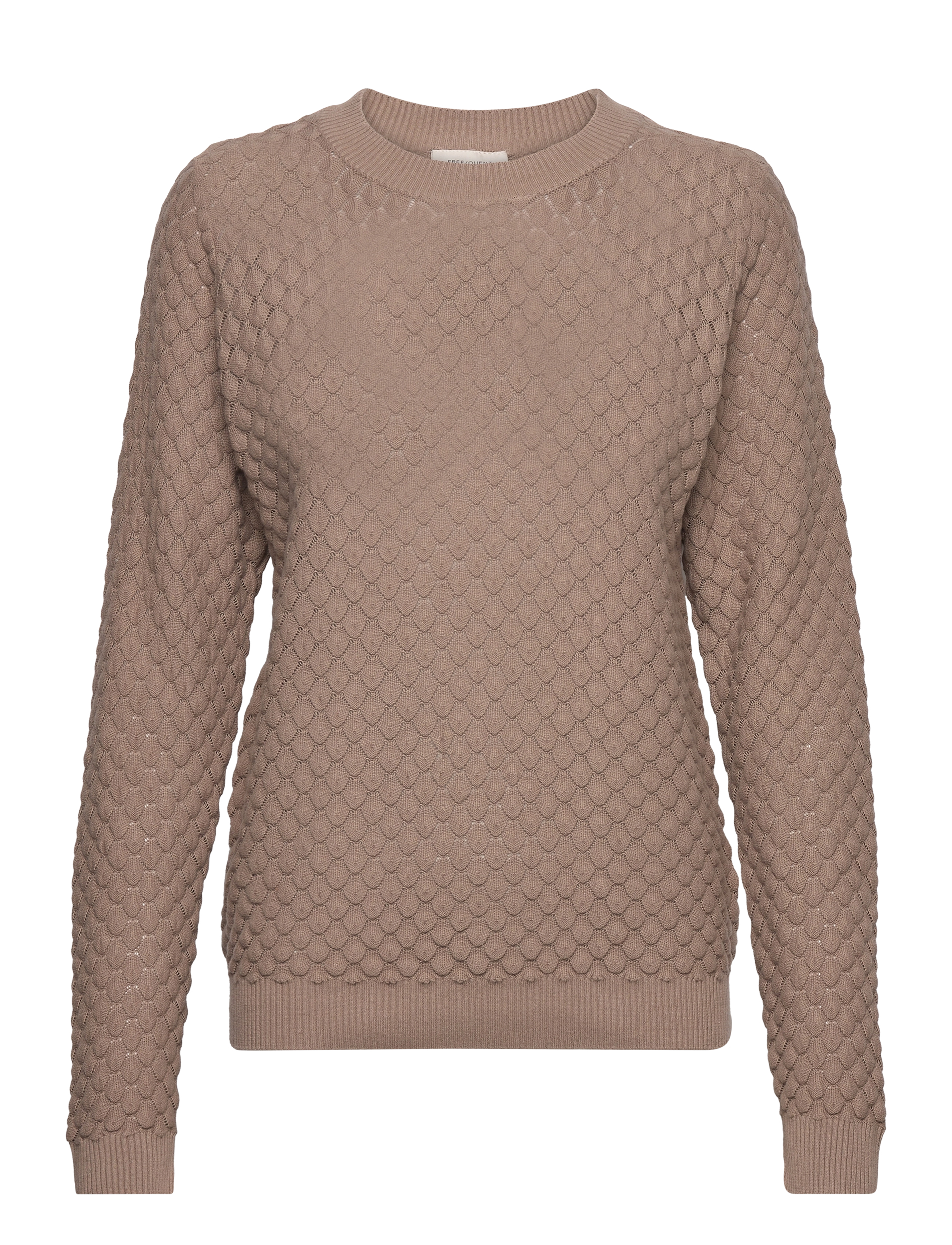 FREE/QUENT FQDODO-PU-DIAMO - Pullover - DESERT TAUPE / brown