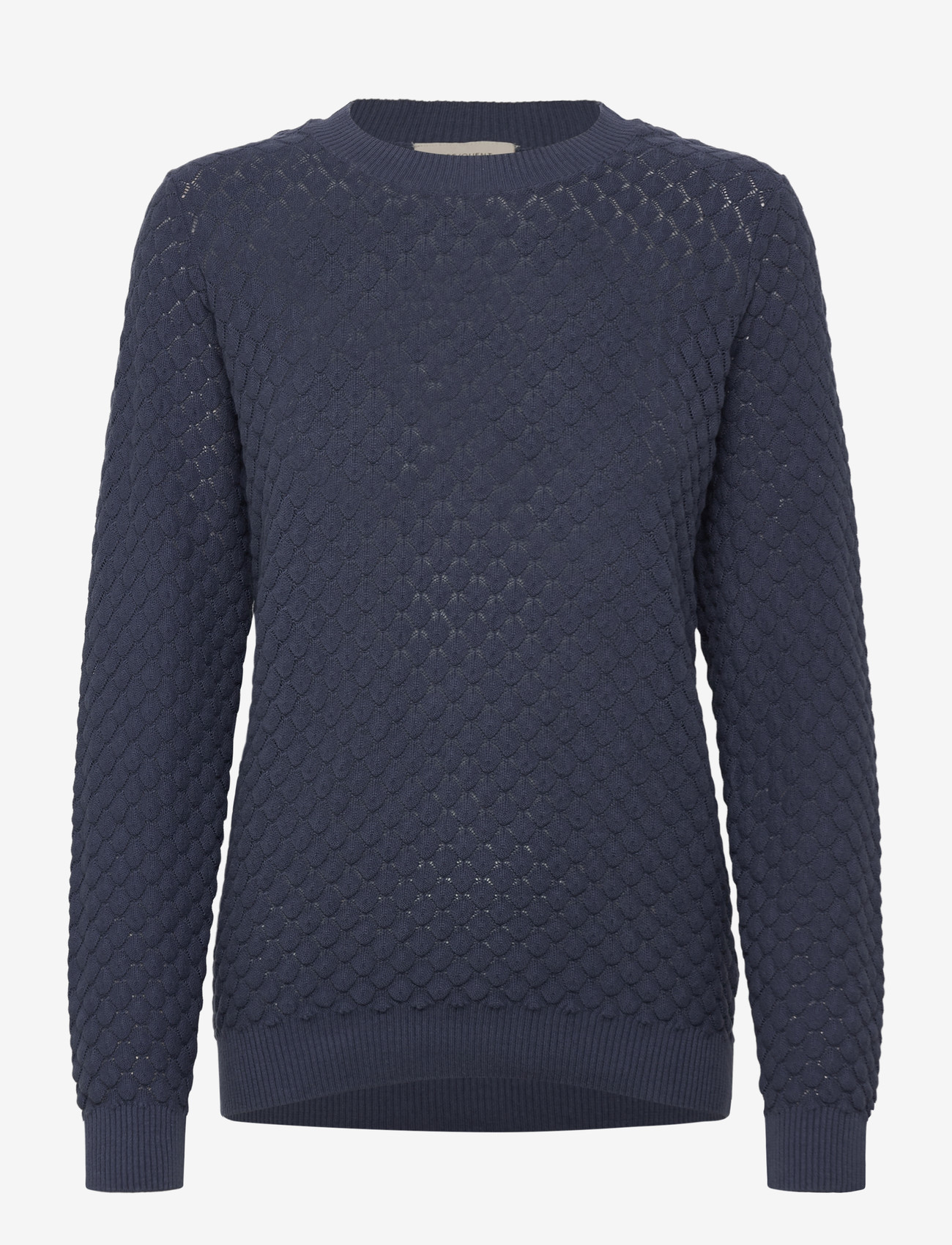 FREE/QUENT - FQDODO-PU-DIAMO - strikkegensere - vintage indigo - 0