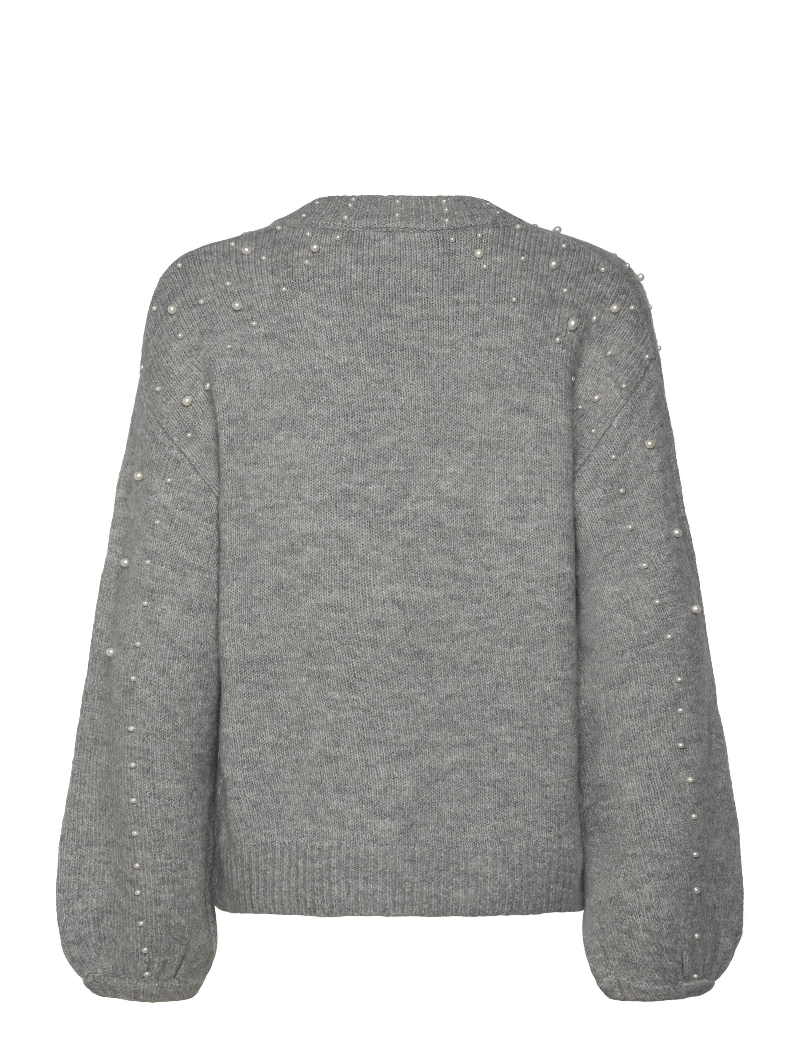 FREE/QUENT - FQPEARL-PU - trøjer - medium grey mlg. - 2