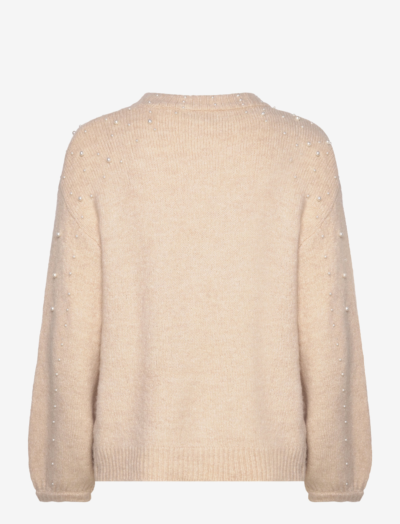 FREE/QUENT - FQPEARL-PU - stickade tröjor - moonbeam melange - 1