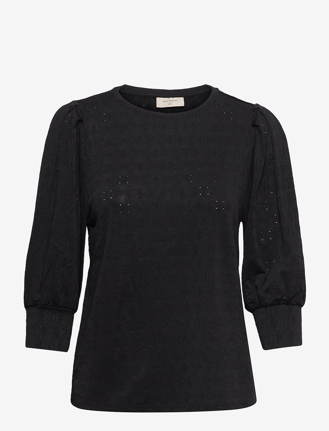 FREE/QUENT - FQBLOND-BL-BALLOON - blouses met lange mouwen - black - 0