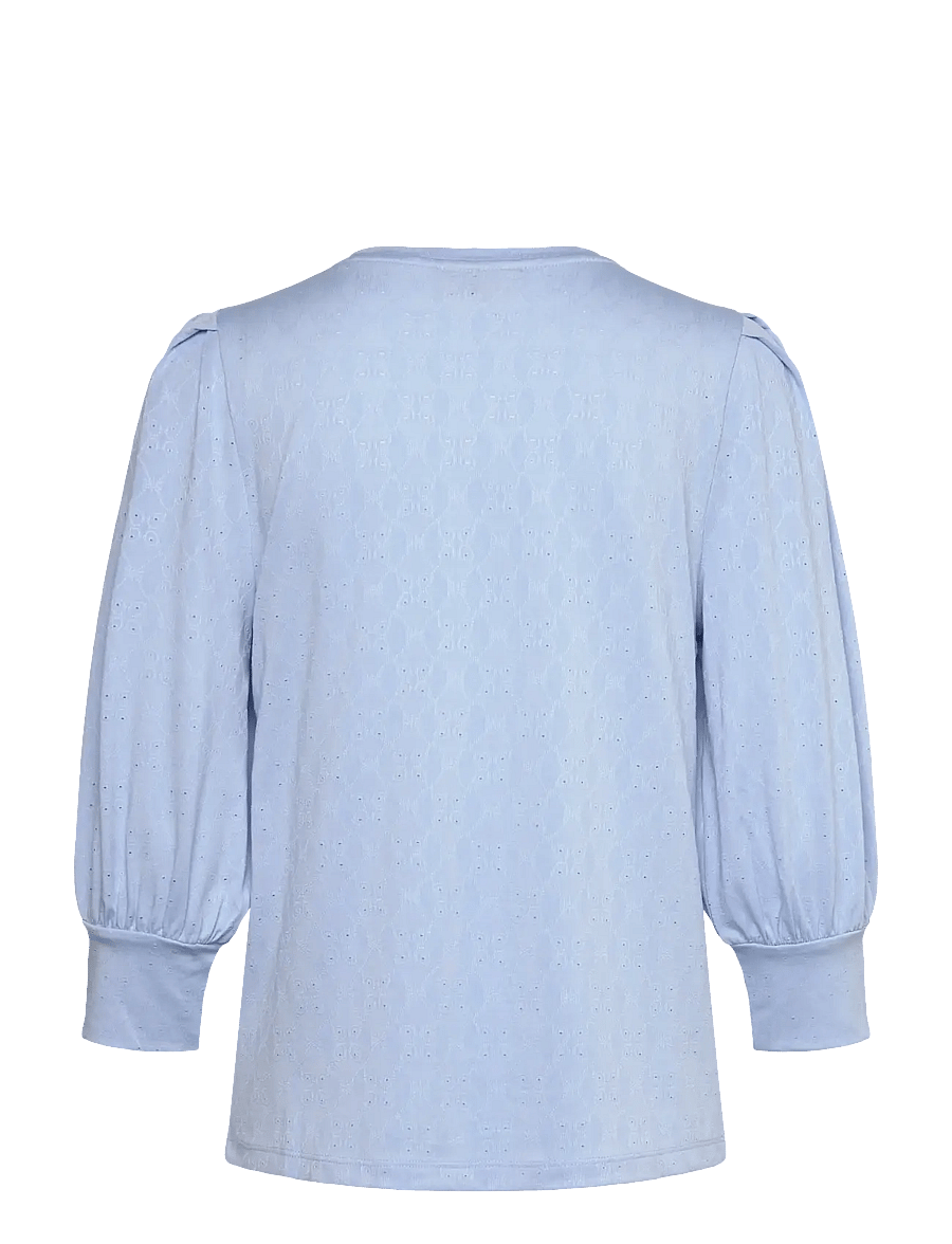 FREE/QUENT - FQBLOND-BL-BALLOON - pitkähihaiset puserot - chambray blue - 1