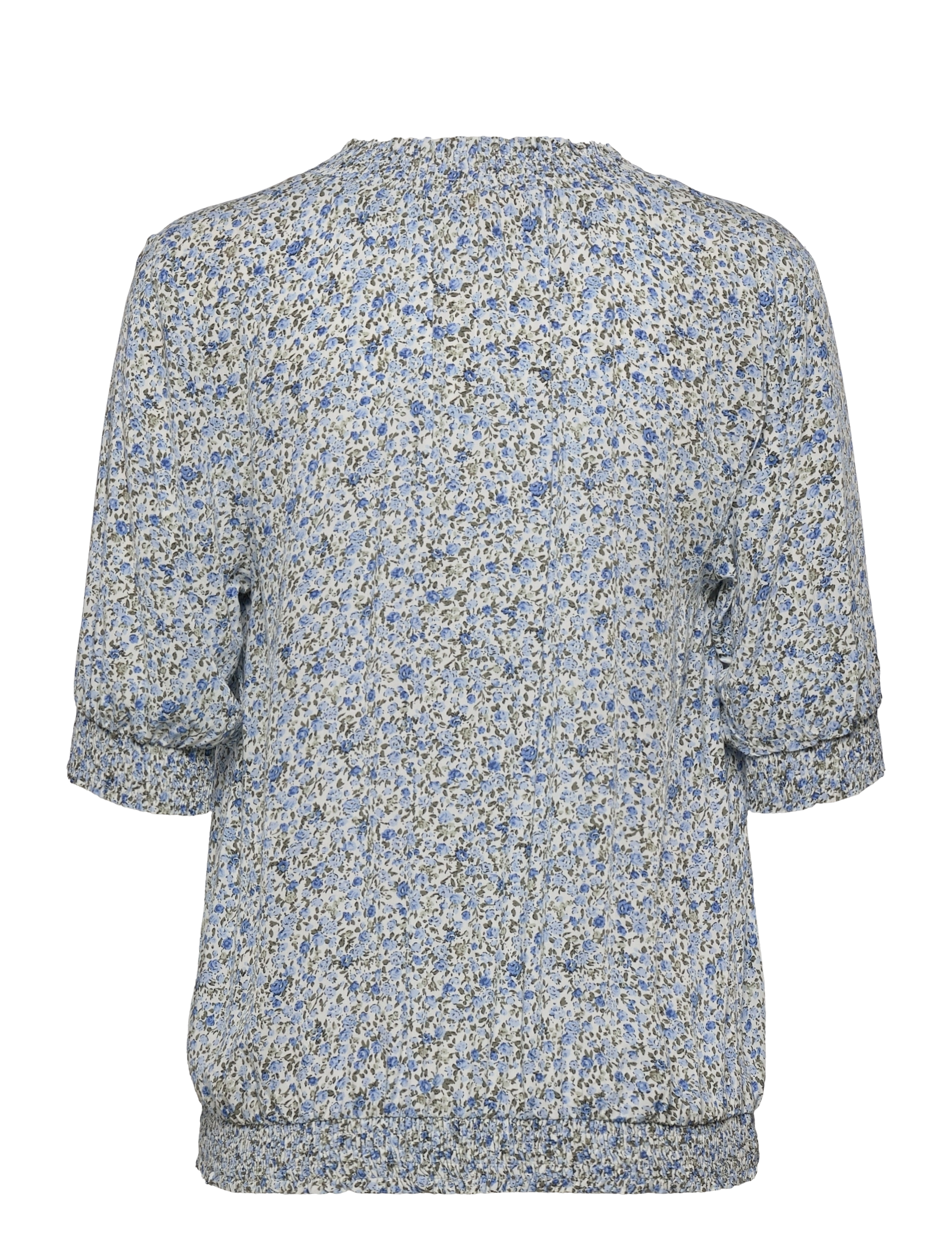 FREE/QUENT - FQLINN-SS-BL - chambray blue mix - 1