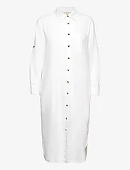 FREE/QUENT - FQLAVA-SH-DR - sukienki koszulowe - brilliant white - 0