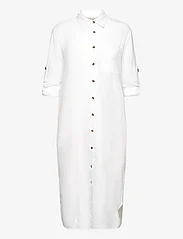 FREE/QUENT - FQLAVA-SH-DR - sukienki koszulowe - brilliant white - 2