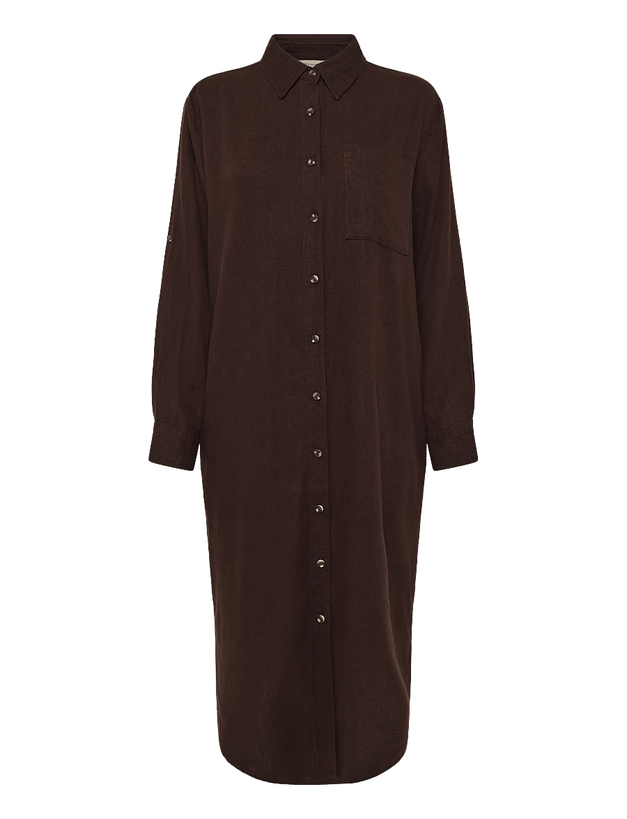 FREE/QUENT - FQLAVA-SH-DR - hemdkleider - coffee bean - 1