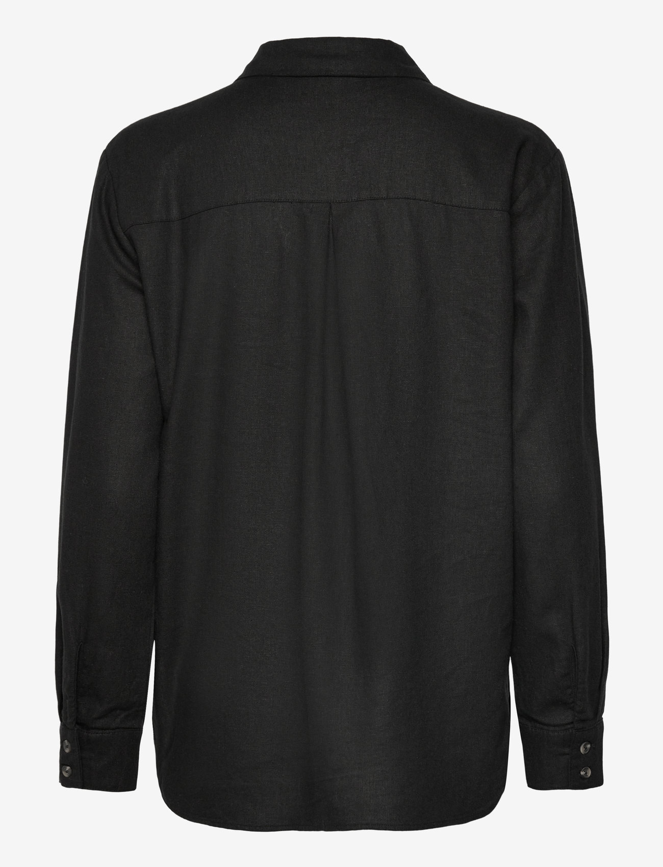 FREE/QUENT - FQLAVA-SH-SIMPLE - leinenhemden - black - 1