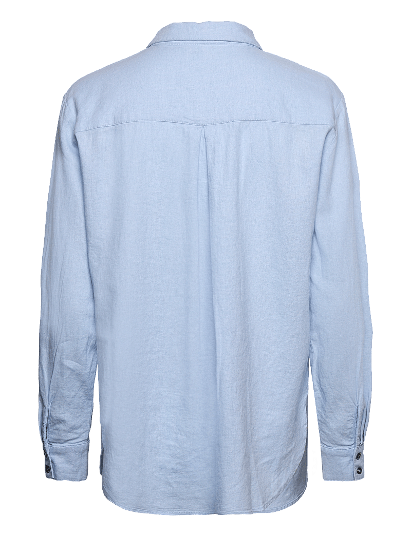 FREE/QUENT - FQLAVA-SH-SIMPLE - linneskjortor - chambray blue - 2