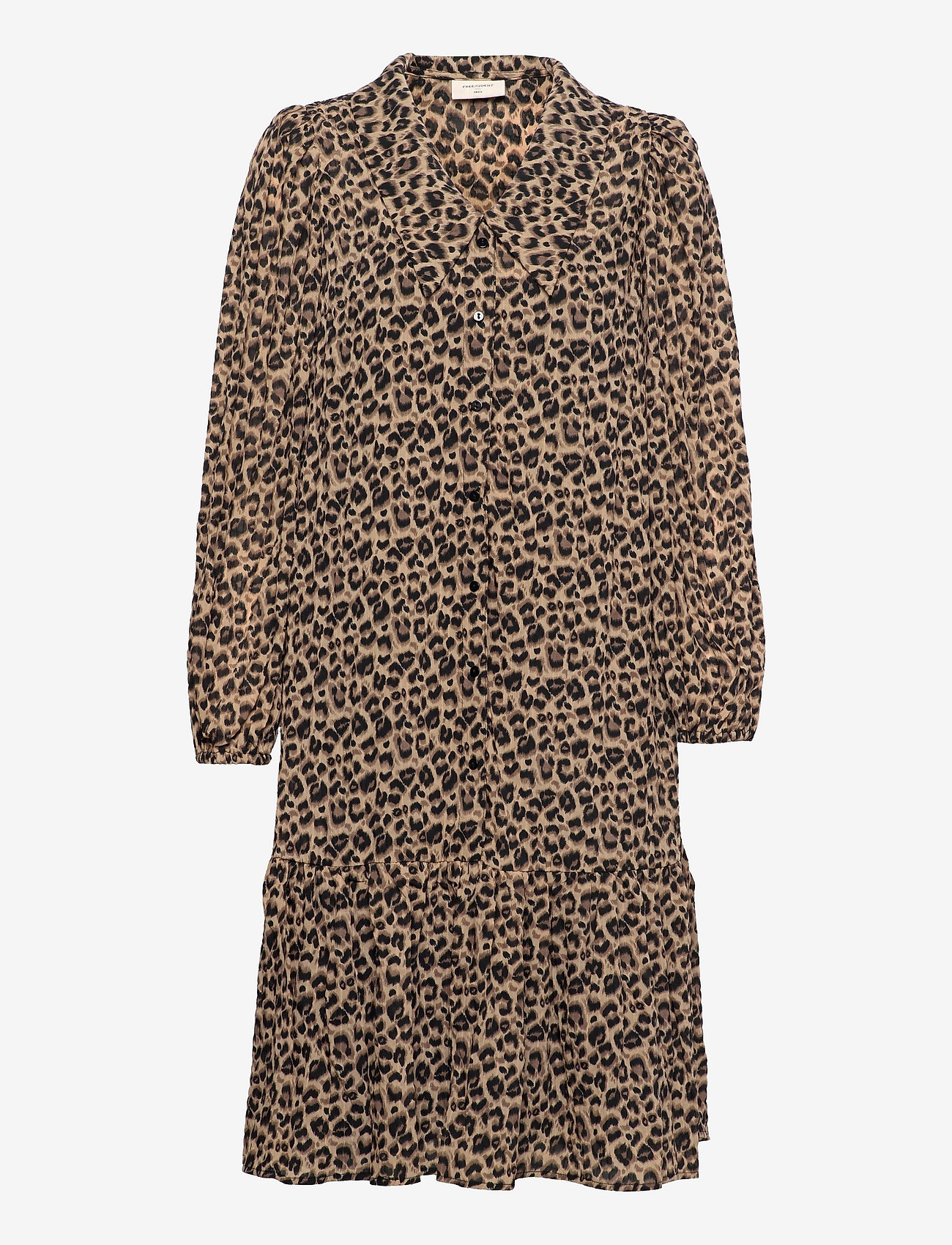 FREE/QUENT - FQDAPHNE-DR-LEO - midi kjoler - morel mix - 0