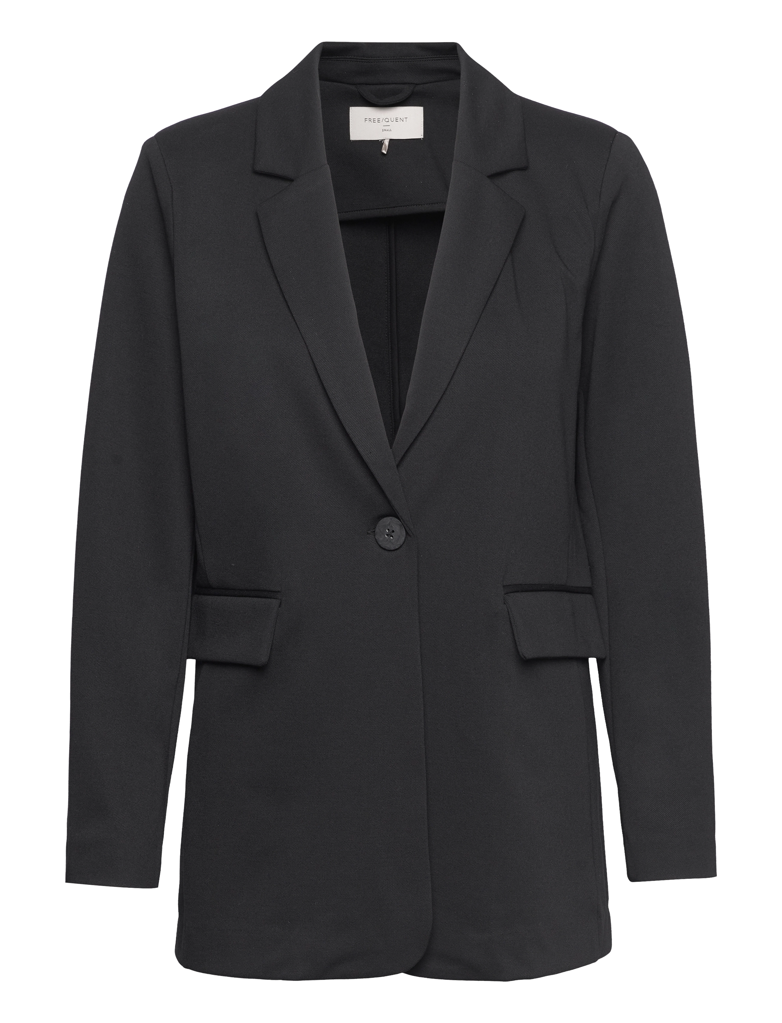 FREE/QUENT FQNANNI-JA-FASHION-STRUC - Kavajer - BLACK / black
