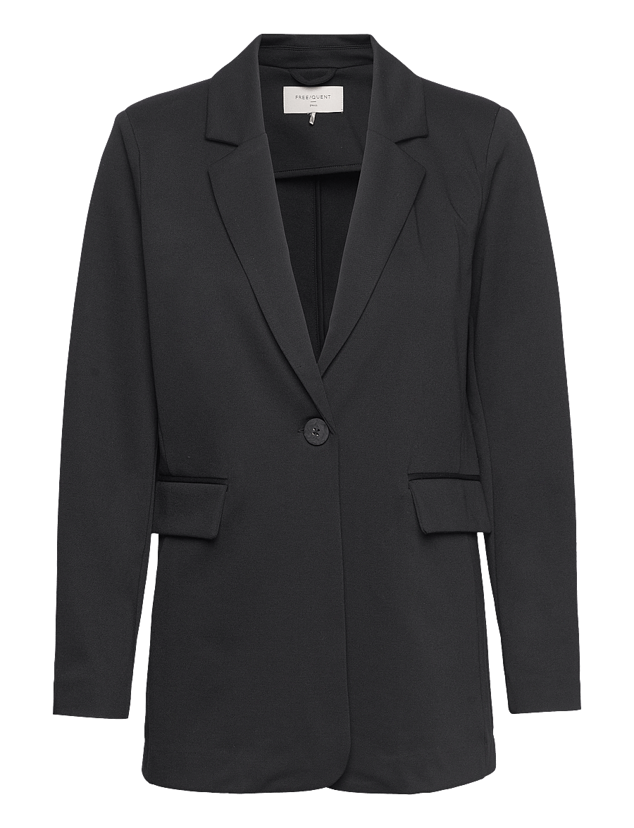 FREE/QUENT - FQNANNI-JA-FASHION-STRUC - einreihige blazer - black - 0