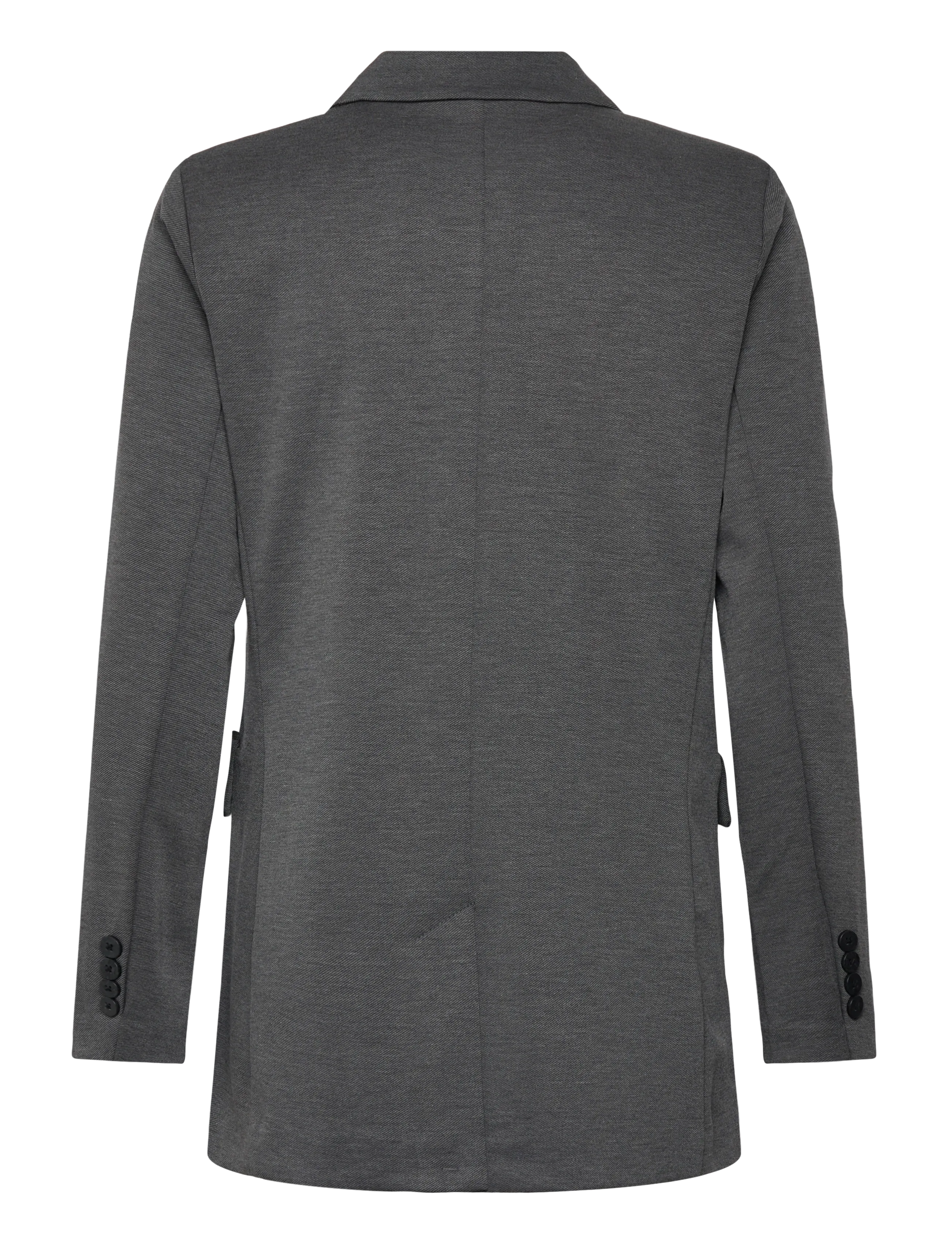 FREE/QUENT - FQNANNI-JA-FASHION-STRUC - einreihige blazer - dark grey melange - 1
