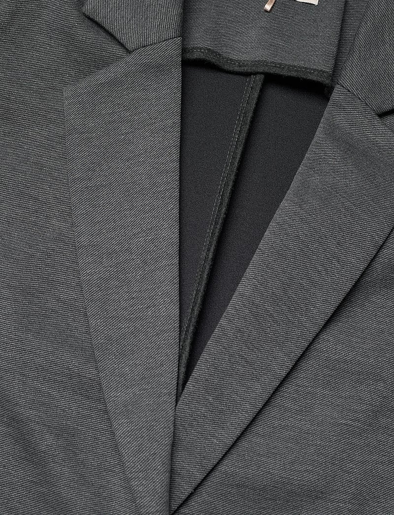 FREE/QUENT - FQNANNI-JA-FASHION-STRUC - einreihige blazer - dark grey melange - 2