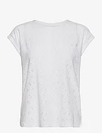 FQBLOND-TEE-FLOWER - BRILLIANT WHITE