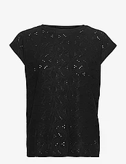 FREE/QUENT - FQBLOND-TEE-FLOWER - lowest prices - black - 0