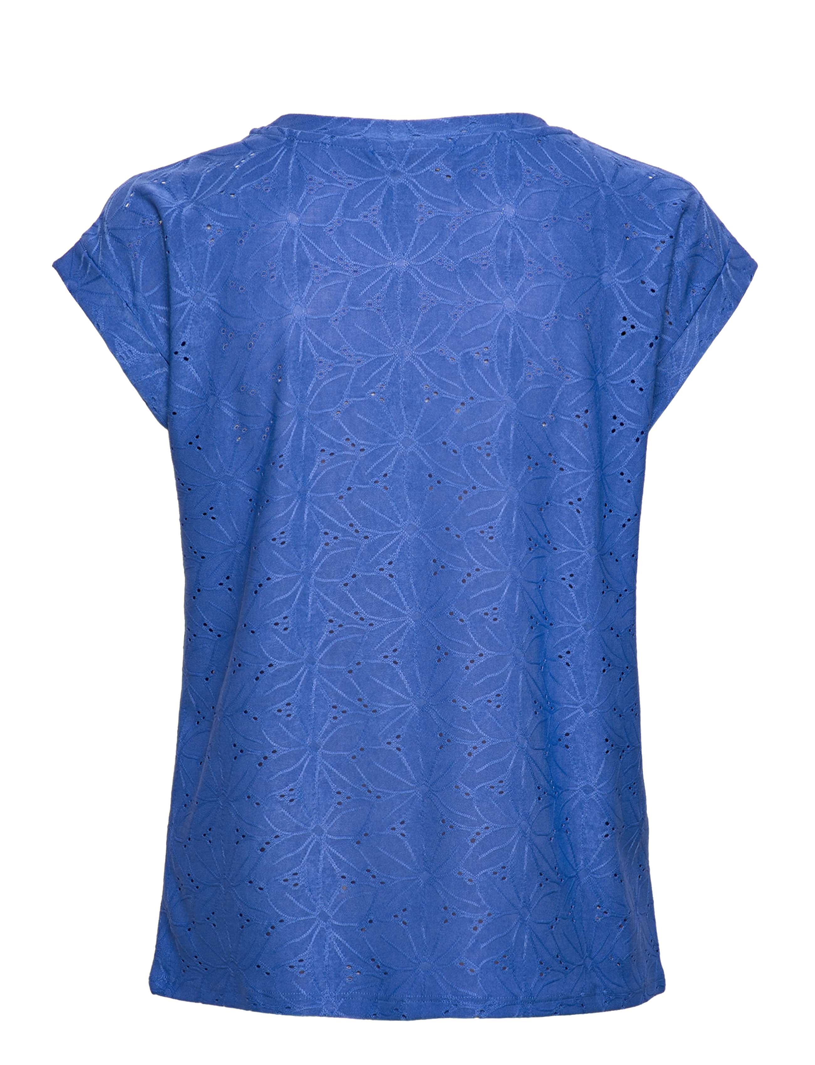 FREE/QUENT - FQBLOND-TEE-FLOWER - laveste priser - nebulas blue - 1