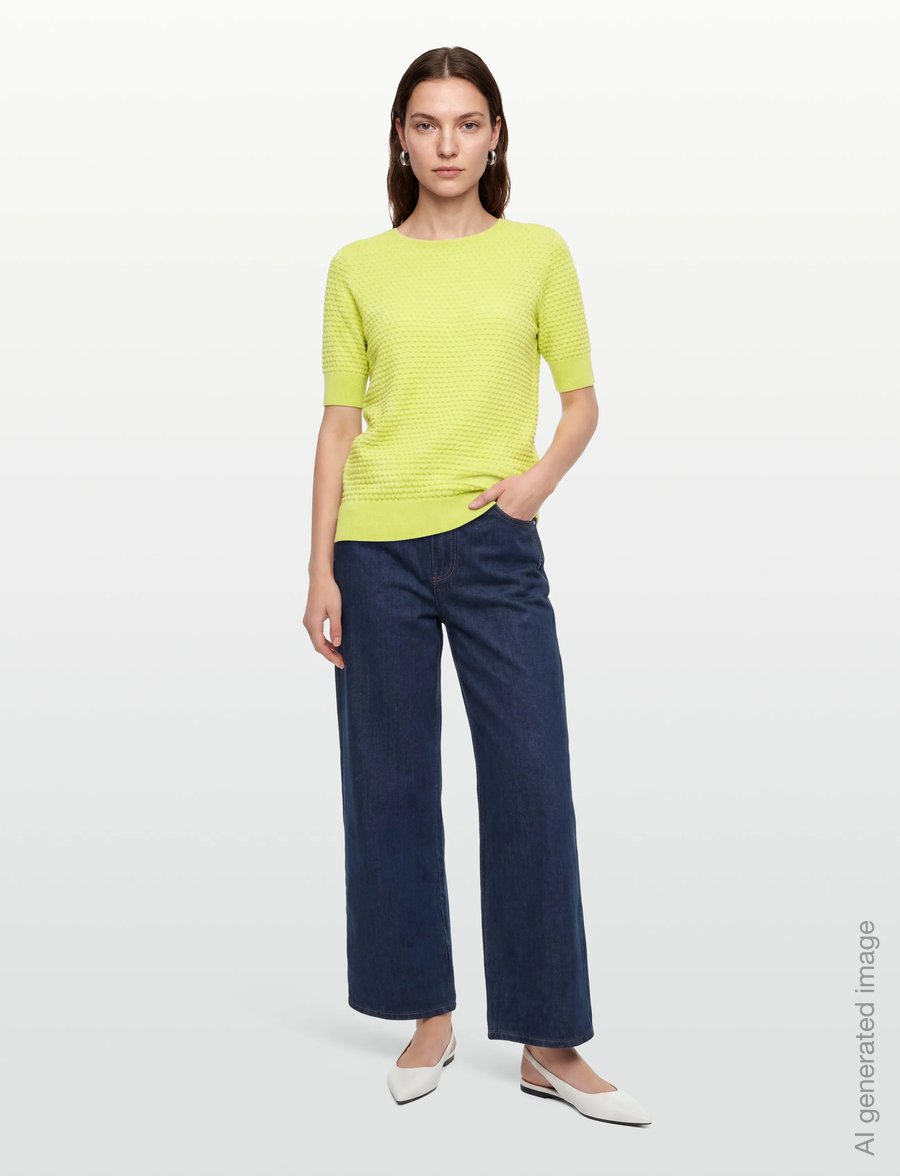 FREE/QUENT - FQDODO-PU-DOTTIE-SS - pullover - sharp green - 0
