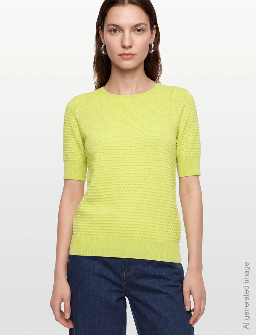 FREE/QUENT - FQDODO-PU-DOTTIE-SS - pullover - sharp green - 3