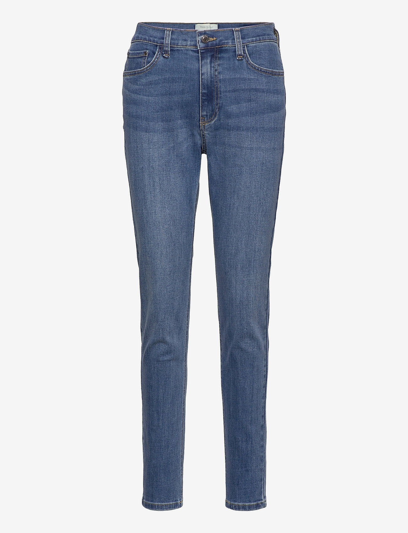 FREE/QUENT - FQHARLOW-JE - džinsa bikses ar tievām starām - vintage blue denim - 0