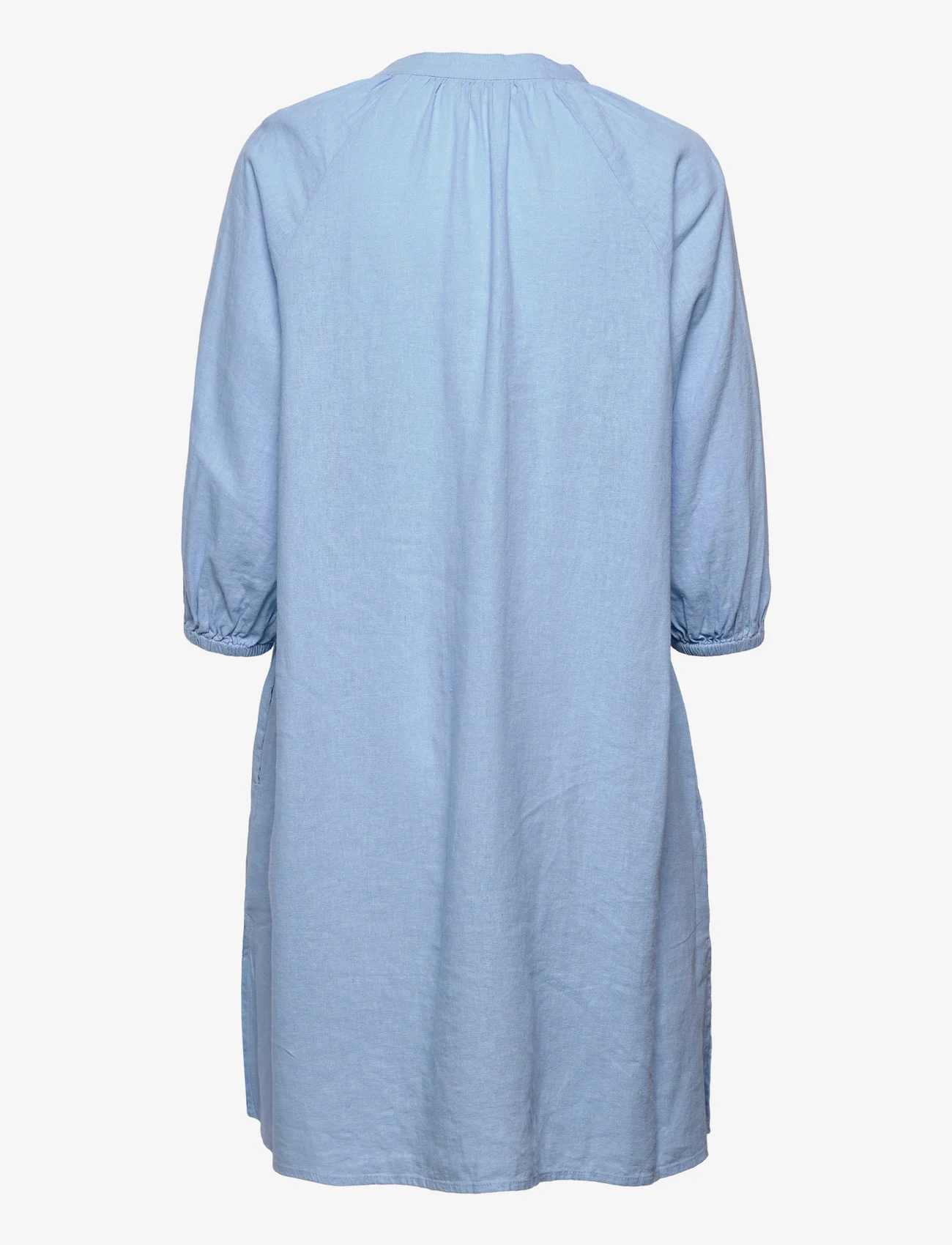 FREE/QUENT - FQLAVA-DR-KAFTAN-S - skjortklänningar - chambray blue 15-4030 tcx - 1