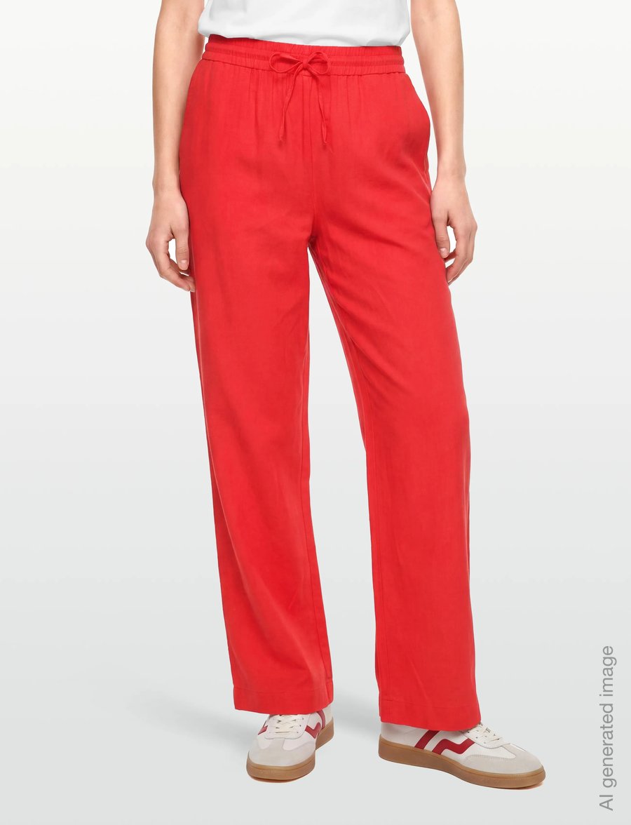 FREE/QUENT - FQLAVA-PANTS - linnebyxor - bittersweet - 3