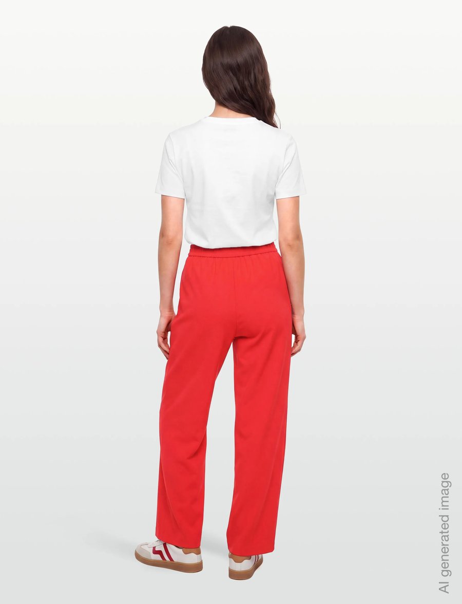 FREE/QUENT - FQLAVA-PANTS - linnebyxor - bittersweet - 4